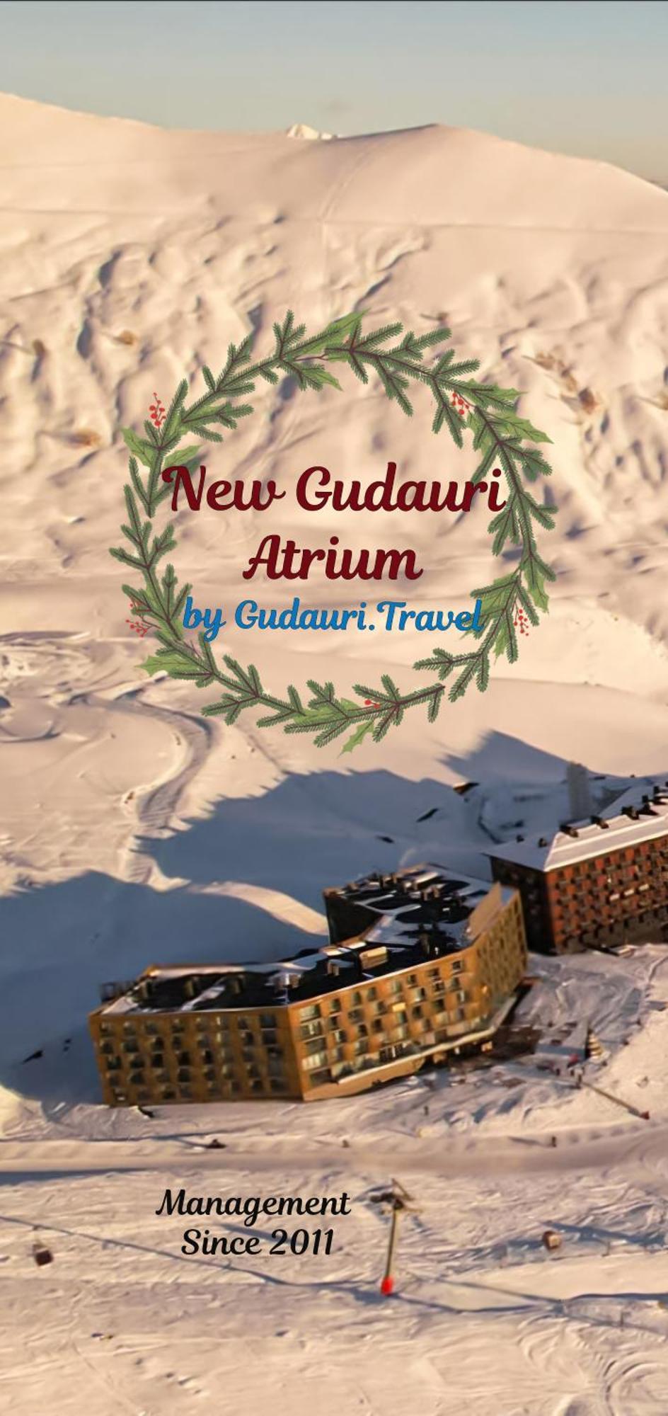 Atrium New Gudauri By Gudauri Travel Lejlighedshotel Eksteriør billede